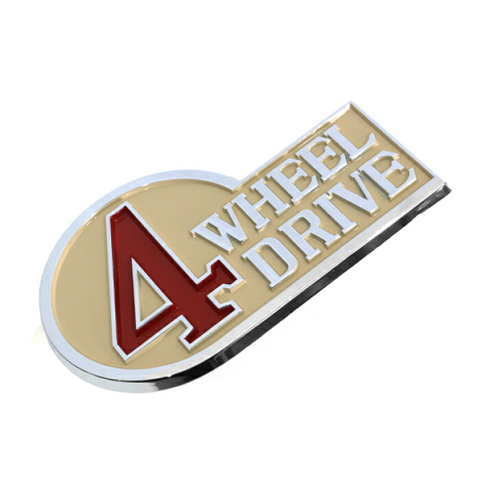 メール便送料無料 40 ランドクルーザー ランクル 純正エンブレム 4WHEEL DRIVE バックエンブレム グリルエンブレム 4WDマーク ロゴ トヨタ純正部品 純正パーツ メーカーパーツ カスタム ドレスアップ 高品質 DIY Acv エーシーブイ