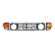 【送料無料】 ランドクルーザー 70系 HZJ75 PZJ77HV PZJ70 PZJ77V 前期 純正 フロント グリル コーナーラ…