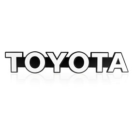 【メール便送料無料】 トヨタ純正 70系 ランクル エンブレム 1個 TOYOTA グリル用 ロゴ リア リヤ 横幅35.5cm 高さ6cm ランドクルーザー トヨタ純正部品 メーカーパーツ カスタム ドレスアップ 高品質 DIY