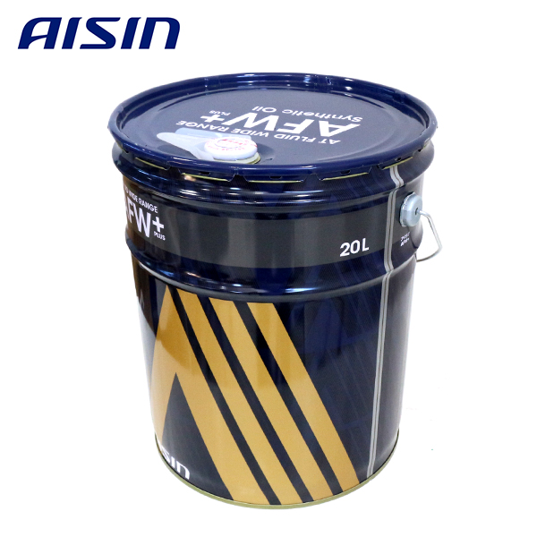 【送料無料】 AISIN アイシン精機 ATフルード ATFワイドレンジ AFW+ 20L缶 ATF6020 ATF AFW 20L  オートマチック トランスミッションフルード Acv エーシーブイ