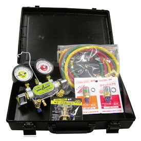 DENGEN デンゲン PAG専用 HFC-134a オリジナルガスチャージセット マニホールドゲージセット エアコン ガス チャージに YM-134