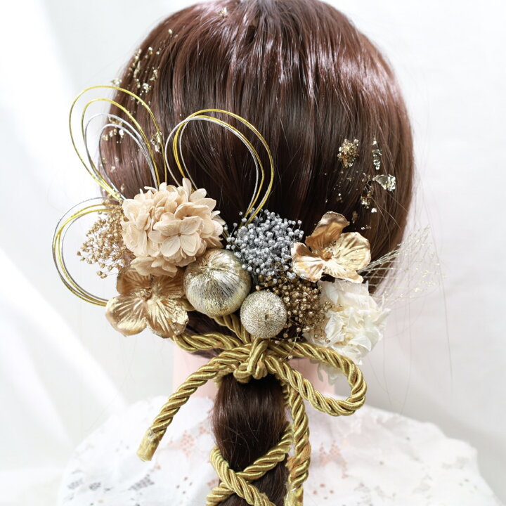 楽天市場】髪飾り 髪かざり 花 プリザーブドフラワー ドライフラワー 