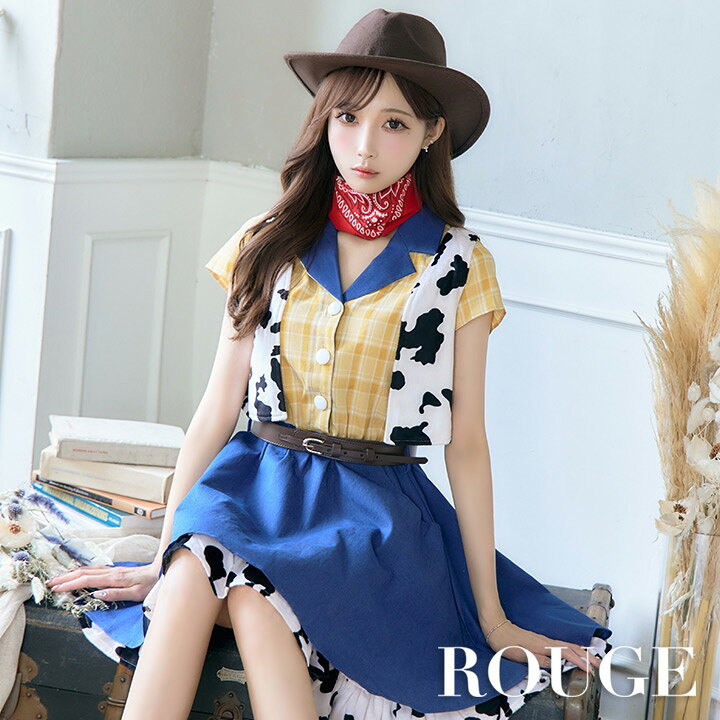 De vaquera カウガール服装 衣装 カウガール Cowgirl costume Cowboy pants レディース カウガール チャップス Cow print chaps チャップス カウガール Cow Print Chaps