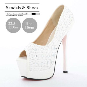 �������� 16cm �q�[�� �T���_�� �L���o �X�g�[�� �n�C�q�[�� �C ���f�B�[�X �I�[�v���g�D�p���v�X �u���b�N �V���o�[ �z���C�g ���r ��l �yROUGE | ���[�W���z �����y S3206