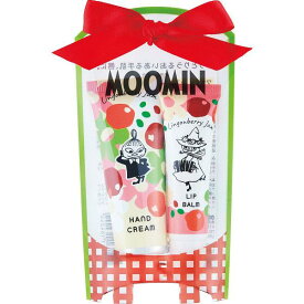 [ムーミン] Moomin ムーミン　リップ＆ハンドケアセット こけもものジャム 9752004 香りギフト贈り物プレゼントクリスマス【入学 お返し】【母の日 父の日】ホワイトデー母の日父の日