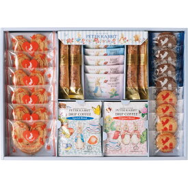 ピーターラビット コーヒー＆スイーツギフト パイ クッキー スペシャルドリップコーヒーセット焼き菓子 洋菓子詰合せ 香典返し 御供 法事 粗品 販促品 引越 挨拶 景品 内祝 出産 誕生日 御祝 お返し 引越し 挨拶 ギフト 快気祝 結婚【クリスマス】【歳暮 年賀】