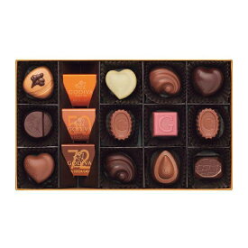 【お取り寄せ対象商品】贈り物におすすめ ゴディバ (GODIVA) チョコレート ハートオブゴールドコレクション 15粒 贈り物 出産祝・誕生日・入園・御祝・結婚祝 お歳暮 お年賀 御歳暮 御年賀 御歳暮　お歳暮【クリスマス】【歳暮 年賀】