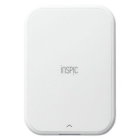 【送料無料】フォトプリンター キヤノン iNSPiC スマホ専用ミニフォトプリンター ホワイト 結婚祝 御祝 お祝い プレゼント 母の日 父の日 還暦 退職 開店祝 誕生日 入学 新生活 春 応援 母の日 プレゼント スマホアクセサリー キャンプ Bluetooth 直接プリント Canon