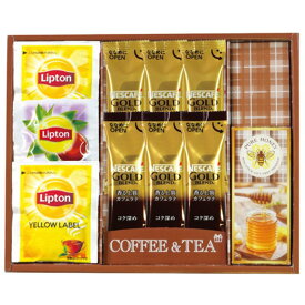 ネスカフェ・リプトン・はちみつギフト 蜂蜜 珈琲・紅茶セット インスタントコーヒー スティックタイプ詰め合わせ 珈琲 ギフトコーヒー 内祝 お返し 出産内祝 ギフ プレゼント 贈答 挨拶 結婚 快気 出産祝 各種ギフト対応【帰省 土産】【お中元 お盆】 のし包装無料
