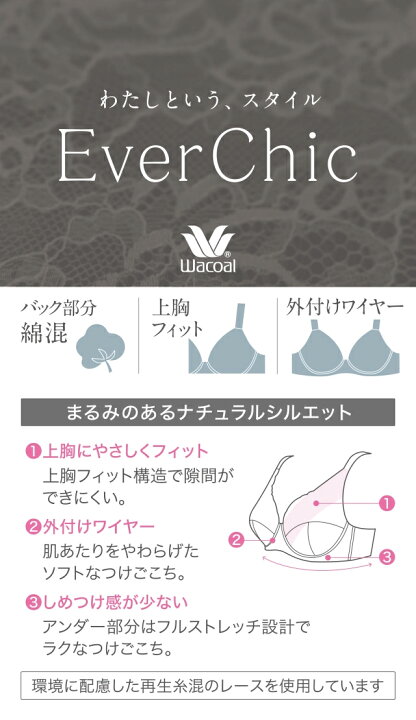 楽天市場】送料無料 ワコール まるみのあるナチュラルシルエット 