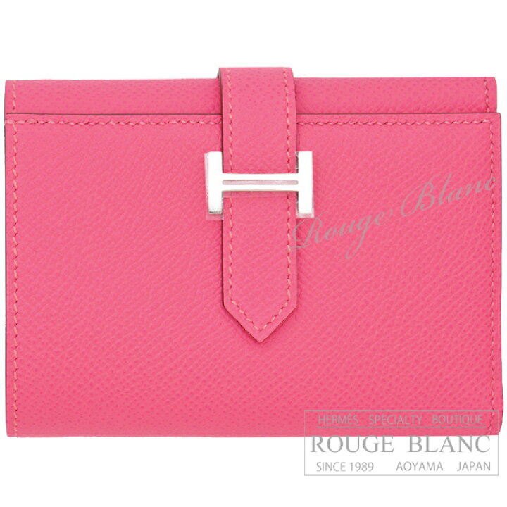 楽天市場】【エルメス/ベアン/財布/ピンク/HERMES/ 新品/コンパクト 