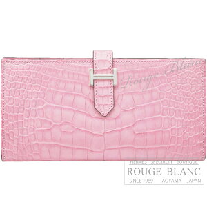 �y�G�����X/�x�A���X�t��/�N���R/���z/HERMES/�V�i/�s���N�z�G�����X�@�x�A���X�t���@�s���N�@�N���R�_�C���@�A���Q�[�^�[�@�}�b�g�@�V���o�[����y�V�i�zHERMES Bearn with Gusset Pink Crocodile Alliga