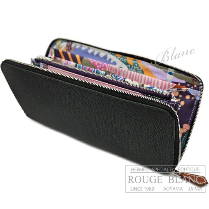 楽天市場】【エルメス/アザップシルクイン/財布/アザップ/長財布  