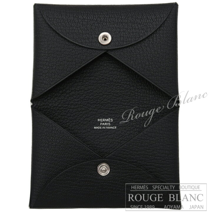 楽天市場】【エルメス/カルヴィ/カードケース/名刺入れ/HERMES/新品/黒 