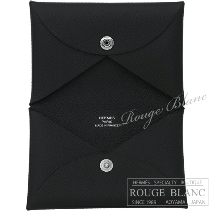 楽天市場】【エルメス/カルヴィ/カードケース/名刺入れ/HERMES/新品/黒 