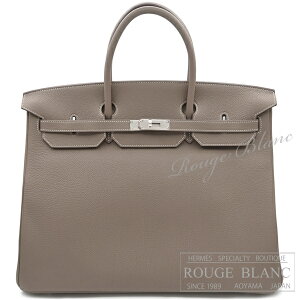 yGX/o[L40/GXYobO/HERMES/Vi/O[zGX@o[L40@GgD[v@gS@Vo[@yVizHERMES Birkin40 Etoupe Togo Silver Buckle yNEWz