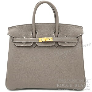 �y�G�����X/�o�[�L��25/�o�[�L��/�G�g�D�[�v/HERMES/�g�S/�V�i�z�G�����X�@�o�[�L��25�@�G�g�D�[�v�@�g�S�@�S�[���h����@�y�V�i�z HERMES Birkin25 Etoupe Togo Gold Buckle �yNEW�z
