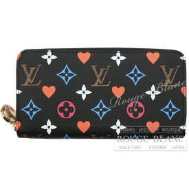 ルイヴィトン　ジッピーウォレット　ラウンドファスナー　ゲームオンジッピー　ブラック　ハート　M80323　長財布 【新品】Louis Vuitton Long wallet 【NEW】