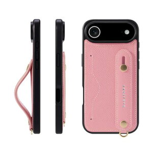 �y���������zHANATORA iPhone�p 17Air �P�[�X �{�v �ϏՌ� �w�ʃx���g �J�[�h�|�P�b�g �X�}�z�P�[�X �X�}�z �X�^���h�@�\ �l�b�N �X�g��