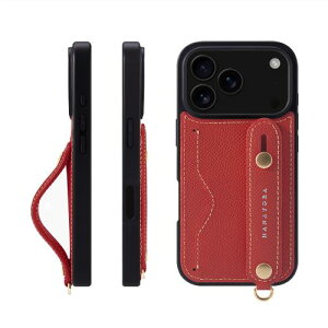 �y���������zHANATORA iPhone�p 17Pro �P�[�X �{�v �ϏՌ� �w�ʃx���g �J�[�h�|�P�b�g �X�}�z�P�[�X �X�}�z �X�^���h�@�\ �l�b�N �X�g��