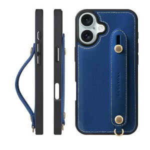 �y���������zHANATORA iPhone16Plus �P�[�X �{�v �ϏՌ� �w�ʃx���g �X�g���b�v�����O �X�}�z�P�[�X �X�}�z �X�^���h�@�\ �R�[�h�z���_