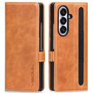 �y���������zVISOUL Galaxy Z Fold 7 �Ή� �P�[�X �蒠�^ �{�v �T�C�h�O�l�b�g�� �M�����N�V�[ Z Fold 7�X�}�z�P�[�X Samsung ���U�[�P