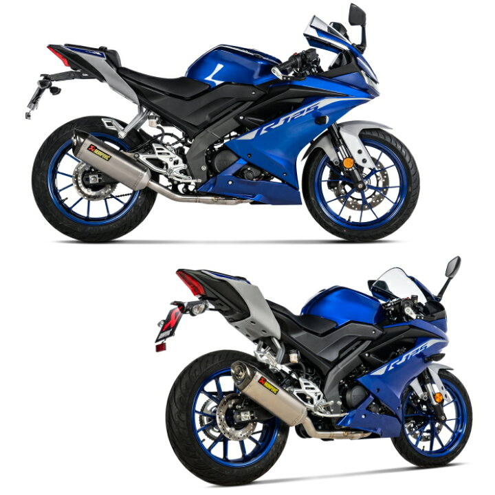 楽天市場】【アクラポビッチ】AKRAPOVIC S-Y125R8-HZTJPP レーシング 