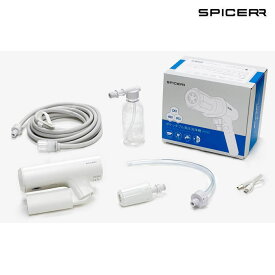 【SPICERR】スパイサー SWU-201(WH) ポケッタブル高圧洗浄機 (ホワイト) POCKETABLE PRESSURE WASHER バイク メンテナンス 00083044