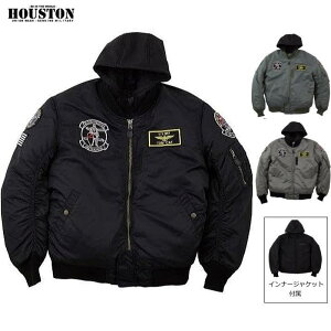 [2025-2026H~f]yHOUSTONzHTVA2321W q[Xg MA-1 BLACK KNIGHTS M/C JAC (Ci[t) oCN H~ ubN iCc CfBO WPbg HTVA-2321W