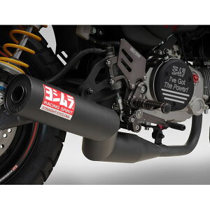 【ヨシムラ】110A-44F-6661 機械曲ストレート762サイクロン 政府認証 (HONDA : Monkey125 (21-23 / 24-25)) フルエキゾーストマフラー バイク YOSHIMURA