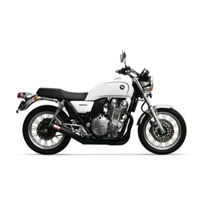 yLz01810-401G1-10 (HONDA:CB1100 '10-16/ CB100EX '14-16) Full Exhaust ONE-PIECE BK s[X ubN {F oCN tGL }t[ MORIWAKI