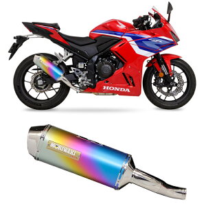 yLz01810-6K1Z3-00 (HONDA : CBR400R / 400X / NX400 '19-21/22-23/24-) Slip-On Exhaust MX ANO oCN {F s z_ XbvI GL][Xg }t[ MORIWAKI