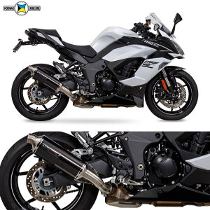 【モリワキ】01810-6R253-10 (KAWASAKI : Ninja1000SX '20-'24 , 1100SX/SE '25-) Slip-On Exhaust MXR BP-χ (ブラックパールカイ) 政府認証 スリップオンマフラー バイク MORIWAKI