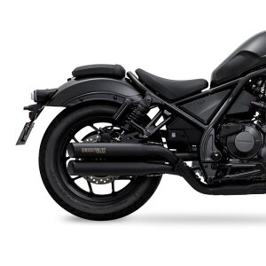 yLz01810-CG803-00 (HONDA : Rebel1100 f21-f24 f25-/Tf23-24f25-/S-Edition f25-) Full Exhaust CROSS TWIN BLACK NX cC ubN {F oCN tGL }t[ MORIWAKI