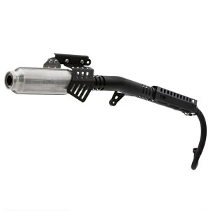 yLz01810-D01S8-01 (HONDA : CT125 '20-22) Full Exhaust MONSTER BLACK n^[Ju oCN {F s z_ tGL][Xg }t[ X^[ (i 01810-D01S8-00) MORIWAKI