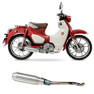 yLz01810-D31Z7-00 (HONDA : SUPER CUB C125 '21-23/24-) Full Exhaust SHORT MONSTER HG-Ti X[p[Ju oCN {F s z_ tGL][Xg }t[ X^[ MORIWAKI