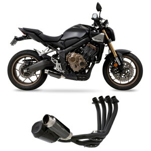 yLz01810-L81Z5-B0 (HONDA: CBR650R/CB650R '19-22/23/24-) FullExhaust CROSS SHORT ZERO BLACK BP- oCN {F s z_ tGL][Xg }t[ [ MORIWAKI