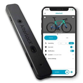 【AlterLock】オルターロック AL03GB AlterLock Gen3 バイク用 盗難防止アラーム GPS/Wi-Fi追跡デバイス Bluetooth/LTE-M通信 アプリ連携 国内正規品