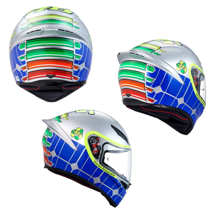 楽天市場】【AGV】K1 ROSSI MUGELLO 2015 ヴァレンティーノ・ロッシ  