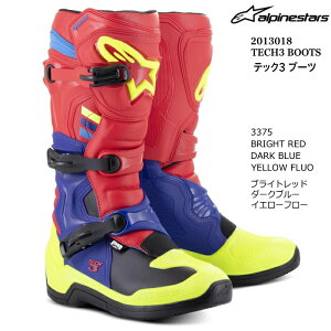 yAlpinestarsz2013018 TECH3 BOOTS (3375 B.RED D.BLUE YELLOW.F) ApCX^[Y ebN3 (B.bhD.u[CG[.F) oCN Ki It[hu[c MX [VOu[c