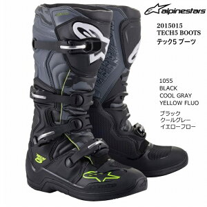yAlpinestarsz2015015 TECH5 BOOTS (1055 BLACK COOL GRAY YELLOW FLUO) ApCX^[Y ebN5 (ubNN[O[CG[t[) oCN Ki It[hu[c MX [VOu[c