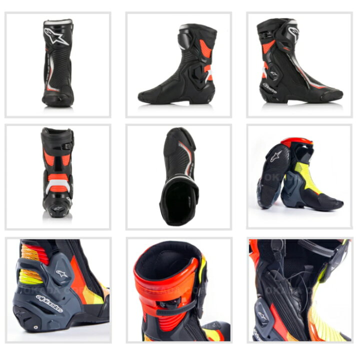楽天市場】【Alpinestars】2221019 SMX PLUS v2 BOOTS (125 BLACK 