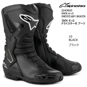 yAlpinestarsz2243025 SMX-6 v3 DRYSTAR(R) BOOTS (10 BLACK) ApCX^[Y hCX^[ u[c (ubN) oCN Ki I[hu[c JV\ ʋC