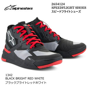 [݌Ɍ]yAlpinestarsz2654124 SPEEDFLIGHT SHOES (1342 BLACK B.RED WHITE) ApCX^[Y Xs[htCg (ubNB.bhzCg) oCN Ki CfBOV[Y