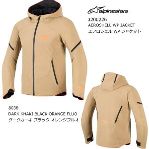 yAlpinestarsz3200226 AEROSHELL WP JACKET (8038 DARK KHAKI BLACK ORANGE FLUO) ApCX^[Y GAVF WP WPbg (D.J[L ubN IW.F) oCNCfBOWPbg h Ki