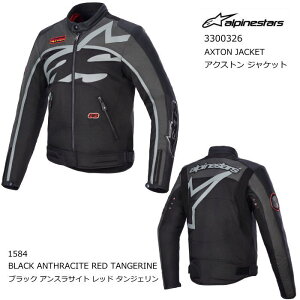 yAlpinestarsz3300326 AXTON JACKET (1584 BLACK ANTHRACITE RED TANGERINE) ApCX^[Y ANXg WPbg (ubN AXTCg bh T) oCN CfBO WPbg Ki