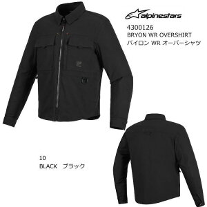 yAlpinestarsz4300126 BRYON WR OVERSHIRT (10 BLACK) ApCX^[Y oC ϐ I[o[Vc (ubN) oCN CfBO WPbg Ki