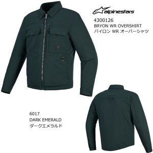 yAlpinestarsz4300126 BRYON WR OVERSHIRT (6017 DARK EMERALD) ApCX^[Y oC ϐ I[o[Vc (_[NGh) oCN CfBO WPbg Ki