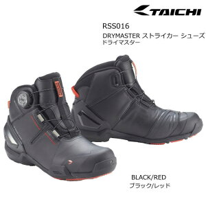 �yRS�^�C�`�zRSS016 DRYMASTER �X�g���C�J�[ �V���[�Y (BLACK/RED �u���b�N/���b�h) �h���C�}�X�^�[ �h�� ���� �C �o�C�N�V���[�Y RS TAICHI �A�[���G�X�^�C�`