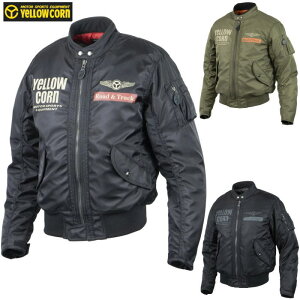 [2025-2026H~f]yYeLLOW CORNzYB-5321 CG[R[ WINTER JACKET MA-1 EC^[ WPbg oCN YB5321